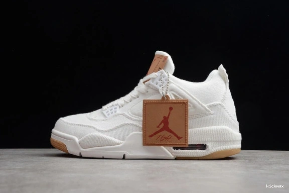 Retro 100 AO2571 Air 4 100 AO2571 (Levi's Levi's Jordan White Tag) 0522